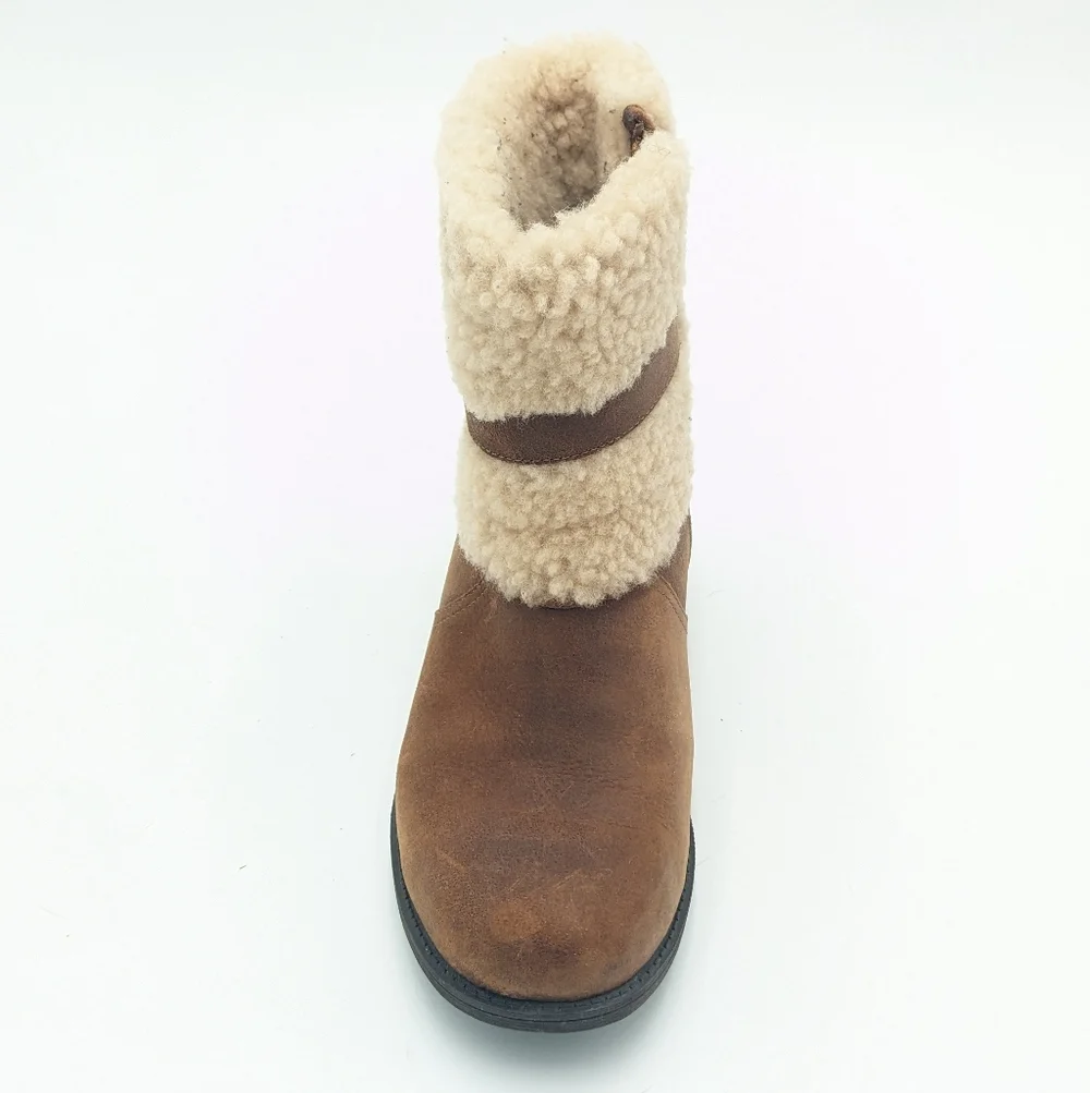 UGG Blayre II Leather And Shearling Boots